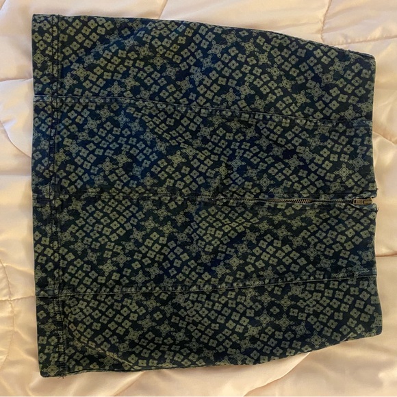 Free people denim mini skirt - Picture 3 of 3